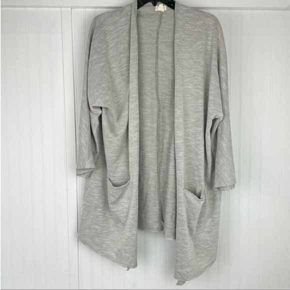 ANTHROPOLOGIE Donni Sandstone Open Cardigan Duster One Size - Picture 5 of 8